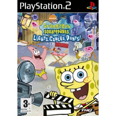 Spongebob SquarePants - Light, Camera, PANTS! [PS2, английская версия]